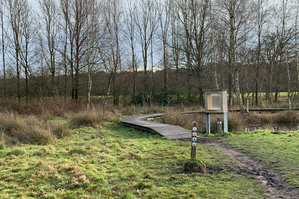 Wandelknooppunt fotozoektocht De Wijers